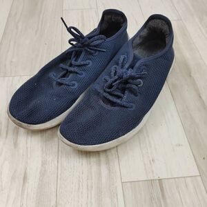 ALL BIRDS Tree Runner Blue Sz 13 Men Casual Athletic Sneakers.